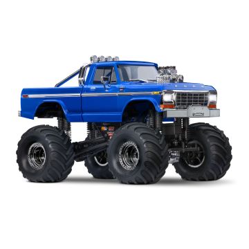 Traxxas 1:18 TRX-4MT Ford F-150 4wd Monster Truck - Blue (TRX98044-1-BLUE)