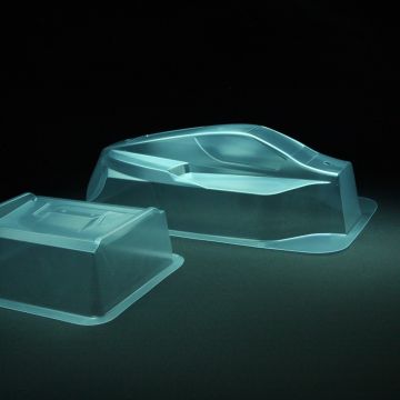 Tamiya Neo Scorcher Body & Wing - Clear (THC9804746)