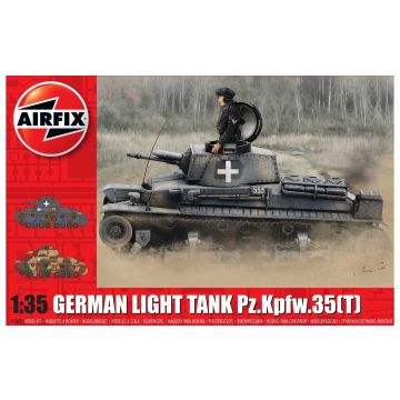Airfix German Light Tank Pz.Kpfw.35(t) (A1362)