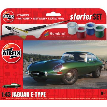 Airfix Starter Set - Jaguar E-Type  (A55009)