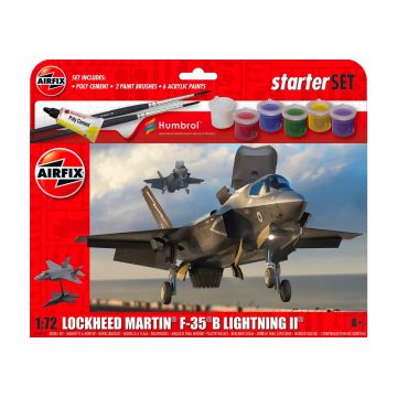 Airfix Starter Set - Lockheed Martin F-35B Lightning II (A55010)