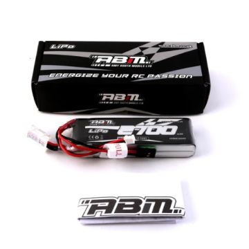 ABM-RC 7.4V Lipo 2700mAh TX/RX Pack (Sanwa Exzes ZZ & Z, MT4-S, M12-RS, M12S) (ABM20009)