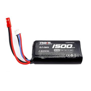 ABM-RC Li-ion 7.4V 1500mAh JST Plug  - UDIRC Cars (ABM20034)