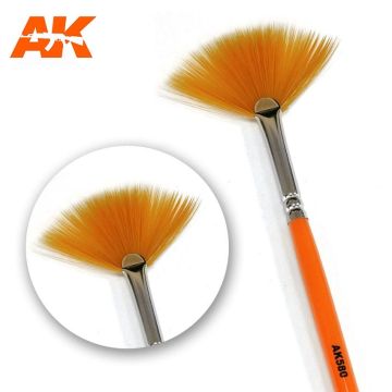 AK Interactive Brushes - Weathering Brush Fan Shape (AK00580)
