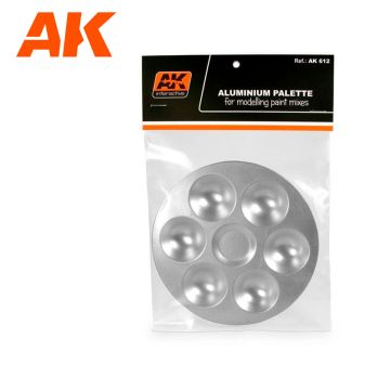 AK Interactive Aluminium Palette (6 wells) (AK00612)