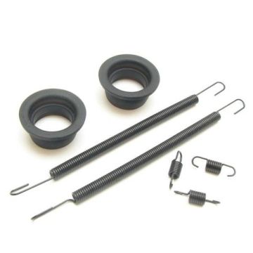 Answer-RC Exhaust Rebuild Set .21+ Black 2 Gaskets 5 springs (ANSEXB001)