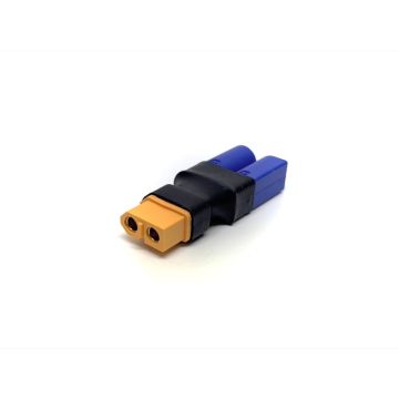Absima Adapter - XT60 (F) to EC5 (M) - Compact Version (AB3040103)