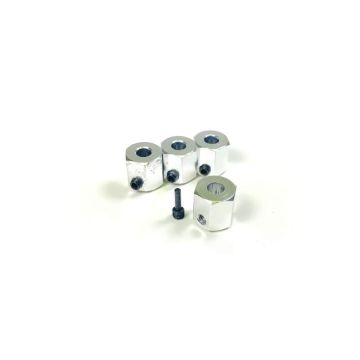 Absima Aluminium Wheel Spacer (12mm) For Cr1.8/CR3.4 (4) (AB1230725)