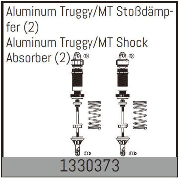 Absima Aluminium Truggy/Mt Shock Absorber (2) (AB1330373)