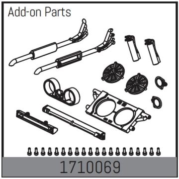 Absima Add-On Parts (AB1710069)