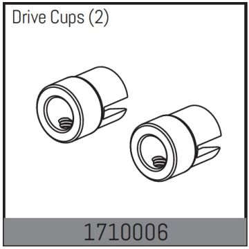 Absima Drive Cups (2) (AB1710006)
