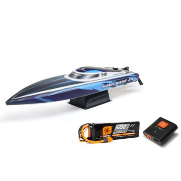 ProBoat Sonicwake 24" Self-Righting Brushless Deep-V RTR, Blue (B-PRB-1992T2)