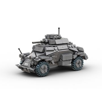 Build Army Sd. Kfz. 222 Armoured Vehicle (B0222)