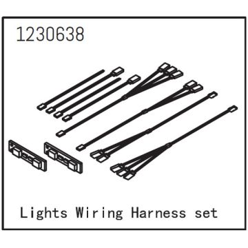 Absima Lights Wiring Harness Set - Sherpa (AB1230638)