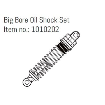 Absima Big Bore Oil Shock Set - EVO/GOAT