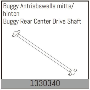 Absima Buggy Rear Center Drive Shaft  (AB1330340)