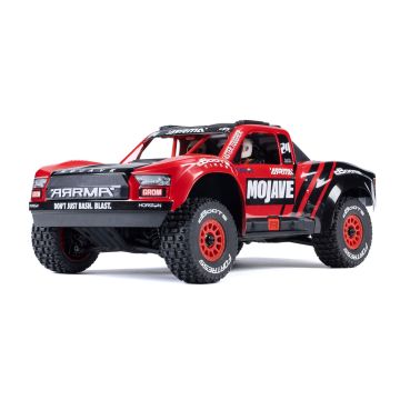 Arrma 1/16 MOJAVE GROM MEGA 4X4 DT with Battery & Charger Red (C-ARA2104T1)