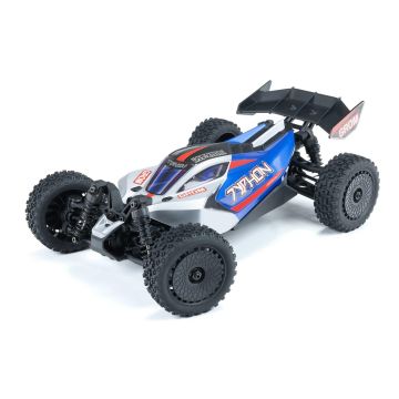 Arrma 1/14 TYPHON GROM MEGA 4X4 Buggy with Battery & Charger Blue (C-ARA2106T1)