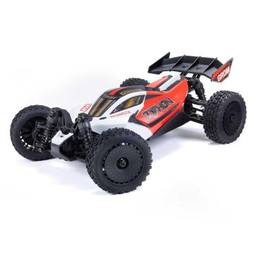 Arrma 1/14 TYPHON GROM MEGA 4X4 Buggy with Battery & Charger Red (C-ARA2106T2)