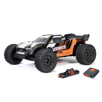 Arrma 1/10 VORTEKS MEGA 550 4X2 ST with Battery & Charger Orange (C-ARA3205ST1)