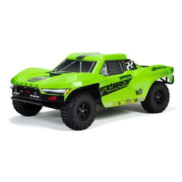 Arrma 1/10 FURY MEGA 550 4X2 SCT ARTR (No Battery/Charger) Green (C-ARA3221T1)
