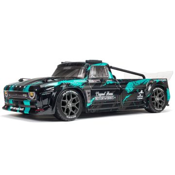 Arrma 1/8 INFRACTION 3S 4X4 BLX Resto-Mod Truck RTR Black/Teal (C-ARA4315V3T2)