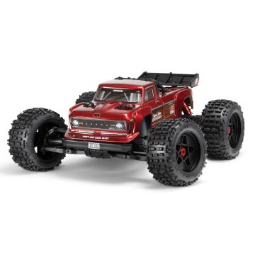 Arrma 1/10 OUTCAST 4S 4X4 BLX Stunt MT (with Centre Diff) Red (C-ARA4410V2T4)