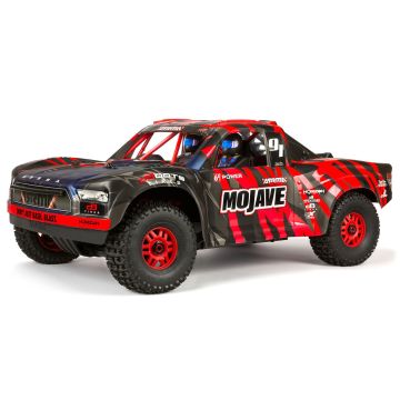 Arrma 1/7 MOJAVE 6S 4X4 BLX Desert Truck RTR Red/Black (C-ARA7604V2T2)