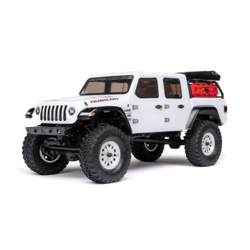 Axial SCX24 Jeep Gladiator 4WD Rock Crawler RTR, White (C-AXI00005V2T4)
