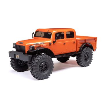 Axial 1:24 SCX24 Dodge Power Wagon 4WD Rock Crawler RTR, Orange (C-AXI00007T1)