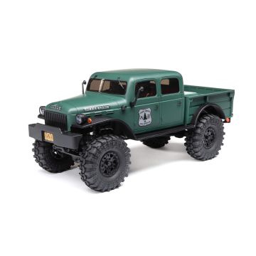 Axial 1:24 SCX24 Dodge Power Wagon 4WD Rock Crawler RTR, Green (C-AXI00007T2)