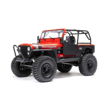 Axial SCX10 III Jeep CJ-7 4WD Brushed RTR, Red (C-AXI03008T1)