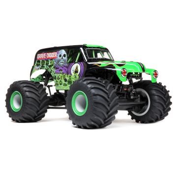 Losi 1:8 Grave Digger 4WD Solid Axle Monster Truck RTR (C-LOS04021T1)
