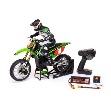 Losi 1:4 Promoto-MX Motorcycle RTR, with Battery & Charger, Pro (C-LOS06002)