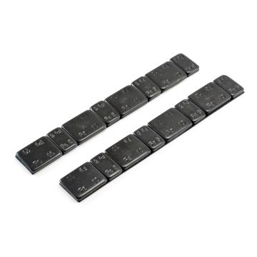 Centro Black Chassis Weights W/Adhesive 5g/10g x 2 Strips (C0504)