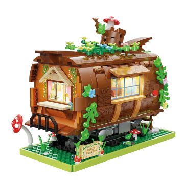 Cada Forest Train -  737 Pcs (C66031W)