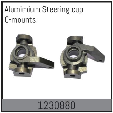Absima CNc Steering Cups & C-Mounts (AB1230880)