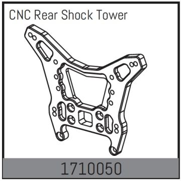 Absima CNc Rear Shock Tower (AB1710050)
