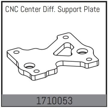 Absima CNc Center Diff. Support Plate (AB1710053)