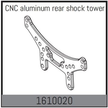 Absima CNc Aluminium Rear Shock Tower (AB1610020)