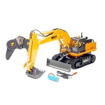 Huina 1:16 RC Excavator 2.4Ghz 11 Channel W/Die Cast Bucket (CY1531)