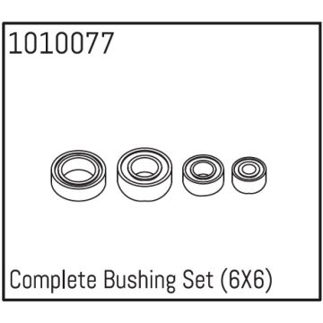 Absima Complete Bushing Set (6X6)