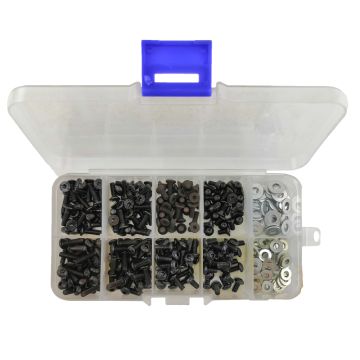 SC Models Small Parts Assortment Box  M3 Screws (300 pcs.) (SCDTEL03004B)