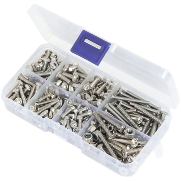 SC Models Stainless Steel Full Screw Set Traxxas Maxx - 315Pcs (SCDTEL03010)