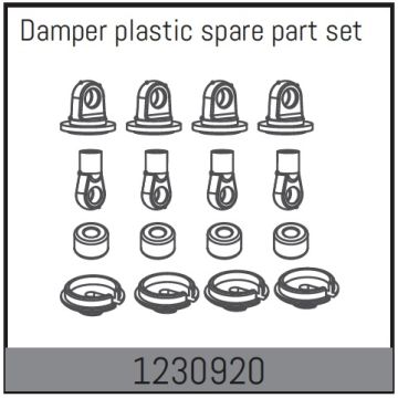 Absima Damper Spare Part Set (AB1230920)