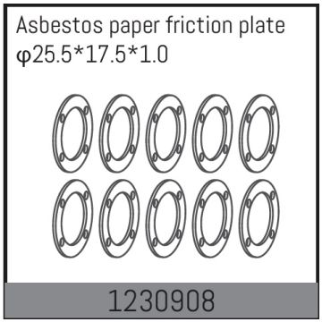 Absima Differential Paper Gasket 25.5*17.5*1.0 (10) (AB1230908)
