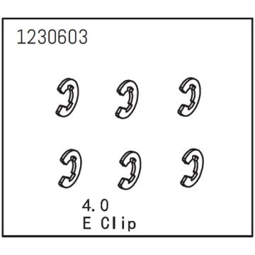 Absima E-Clips 4.0 (6) (AB1230603)