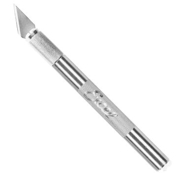 Excel K2 Knife, Medium Duty Round Aluminium with Safety Cap (EXL16002)