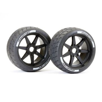 Fastrax Supaforza Rear 52 Deg Tyres 17mm Black 17mm Hex (FAST1018-52)