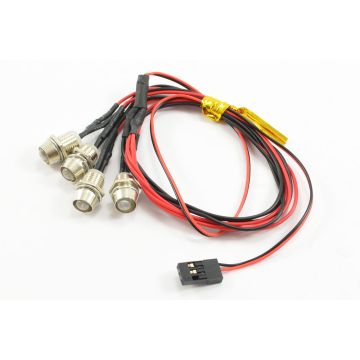 Fastrax White Headlights (4Pc) (FAST199W-4)